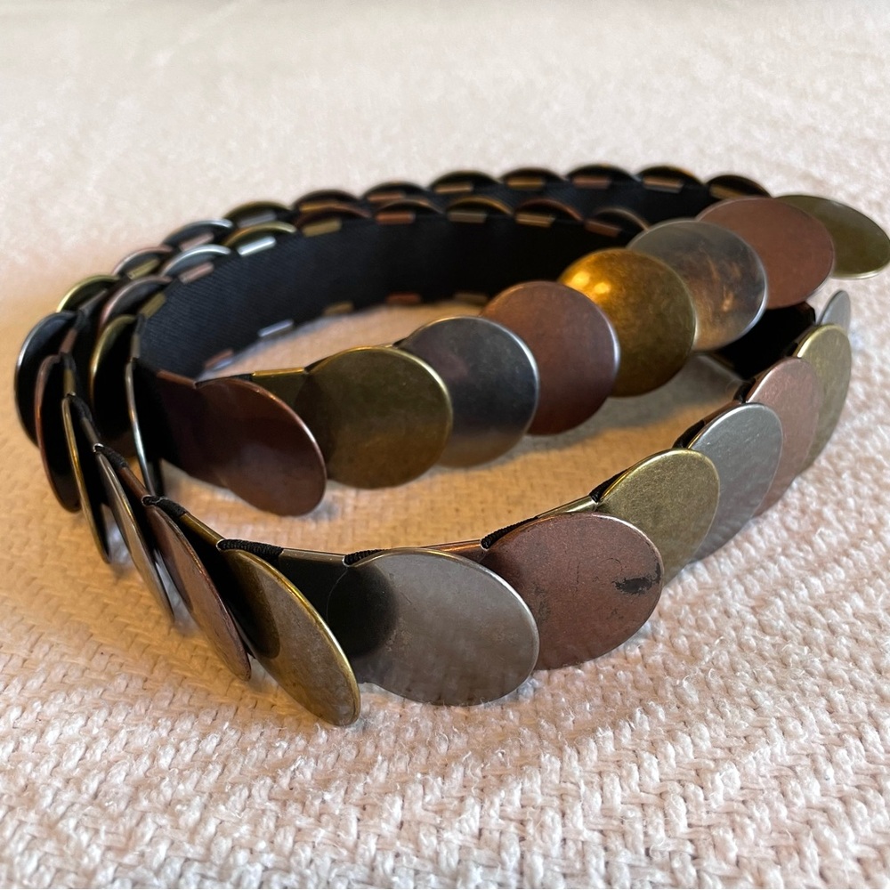 🤍🧡🤎Medallion accent belt🤎🧡🤍